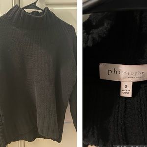 Womens black size small sweater